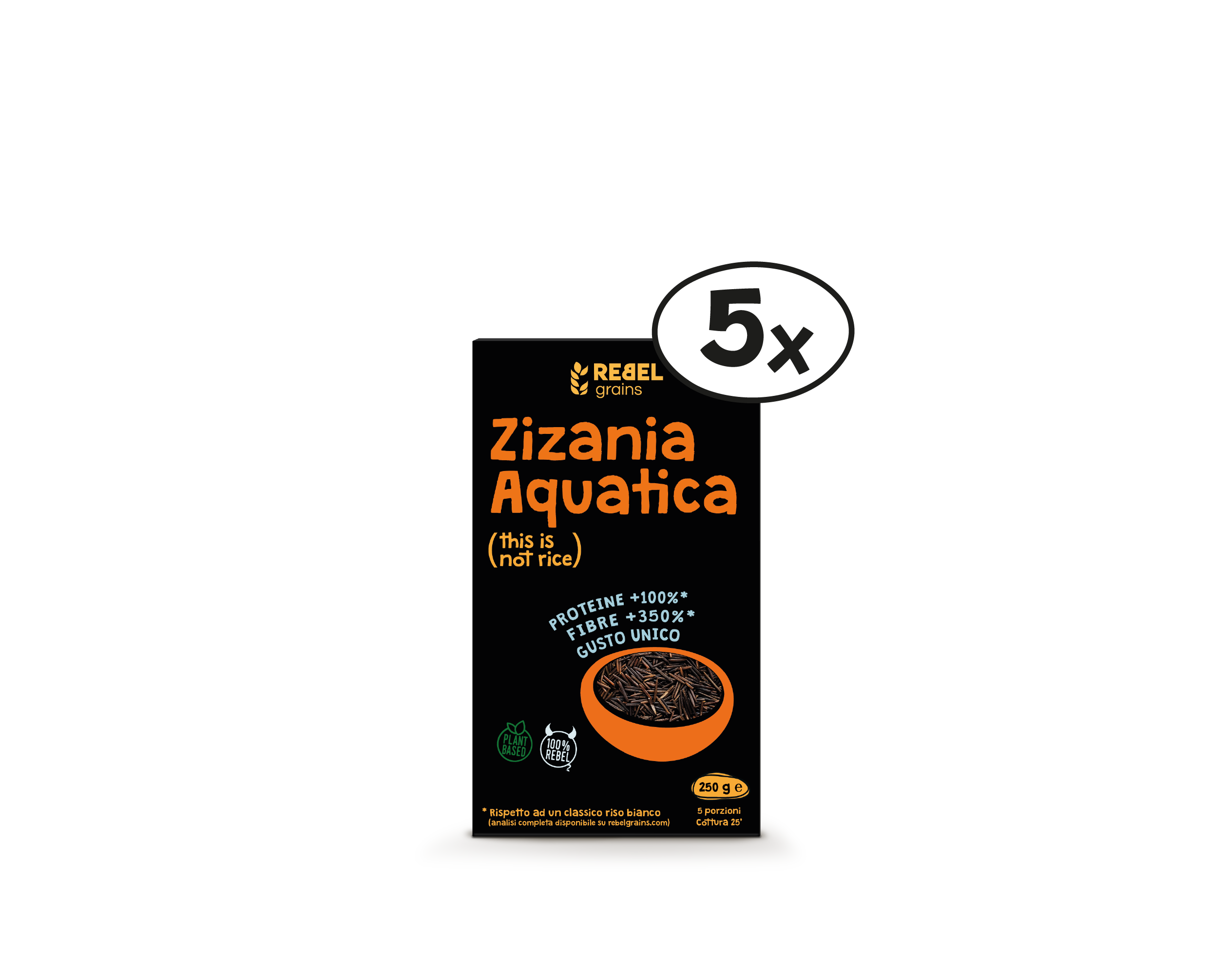 Rebel Rice Zizania Aquatica 100% – Rebel Grains